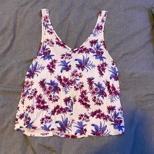 light floral American Eagle tank top